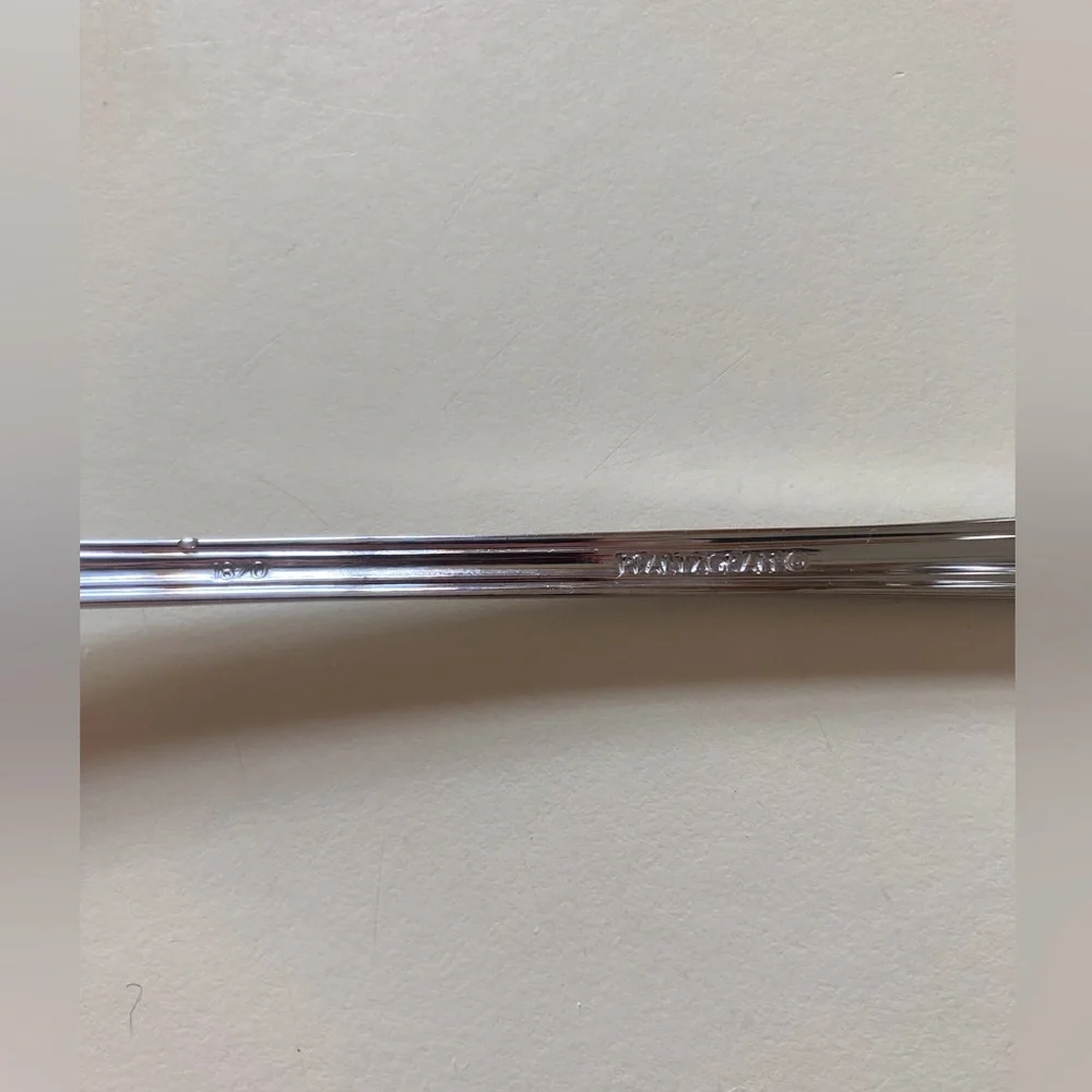 Pfaltzgraff Meridian 18/0 Stainless Iced Tea /Ice Cream Spoons (7)-Discontinued